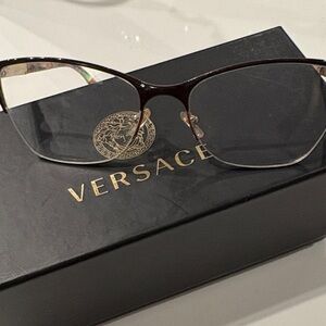 Versace Women's Tortoise Shell Glasses